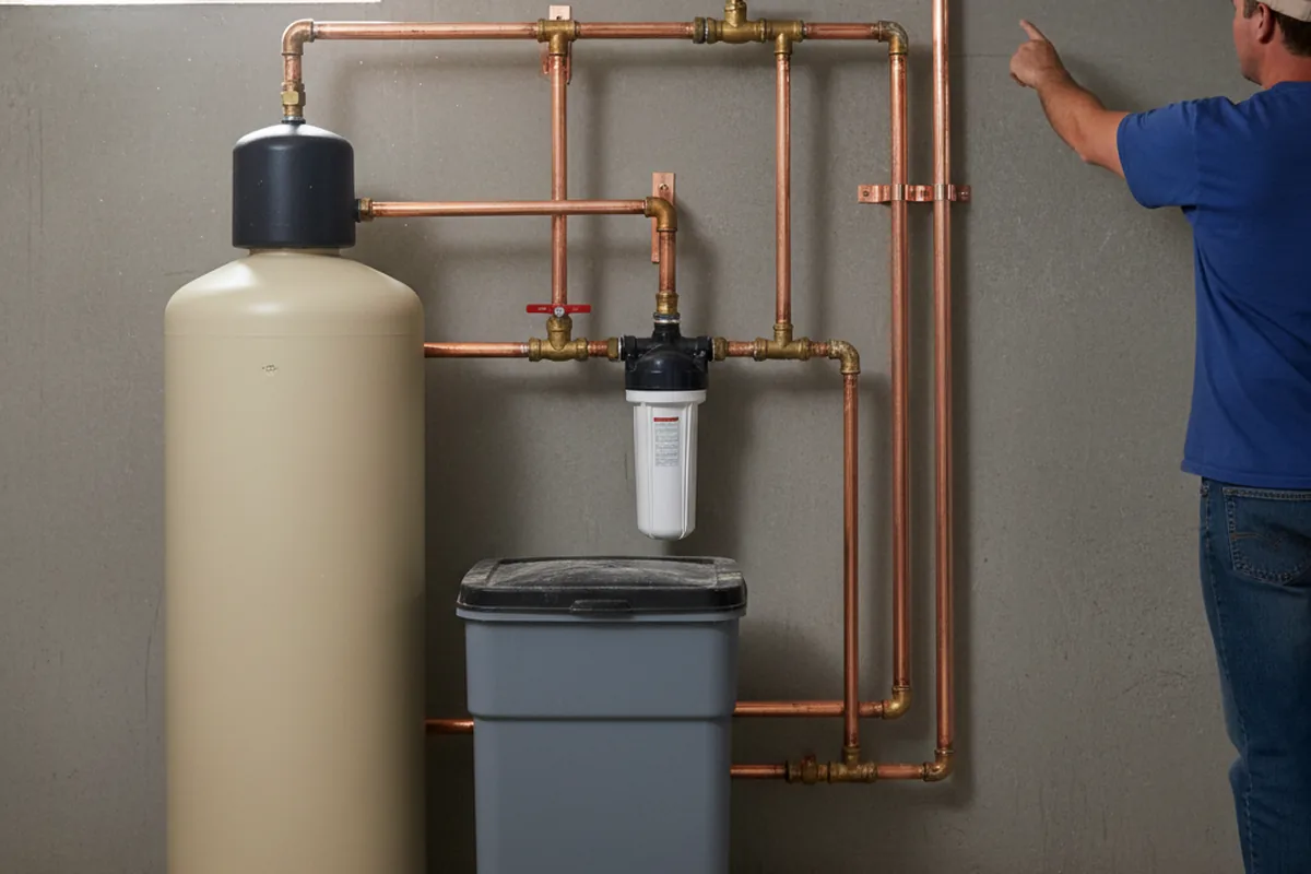 Whole-house water treatment system installed in West Salisbury